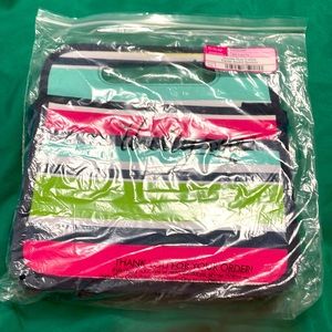 NWT Thirty-One Double Duty Caddy in Preppy Pop!